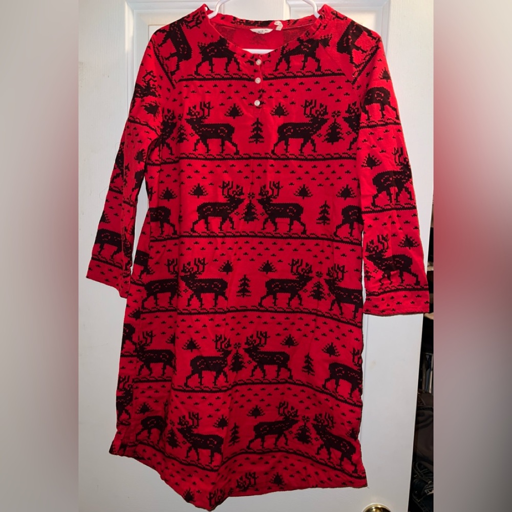 Eddie Bauer Christmas Night Gown